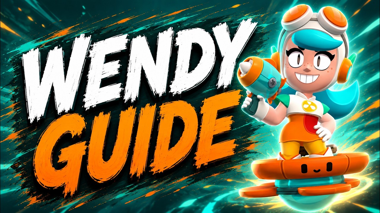 WENDY GUIDE! 🔥 Best Build, Gadgets, Star Powers & Tips | Brawl Stars