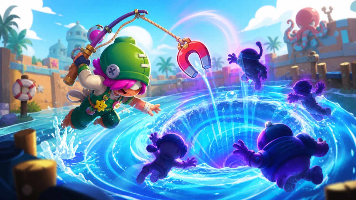 Nori Master Fisherman Hypercharge pulls enemies