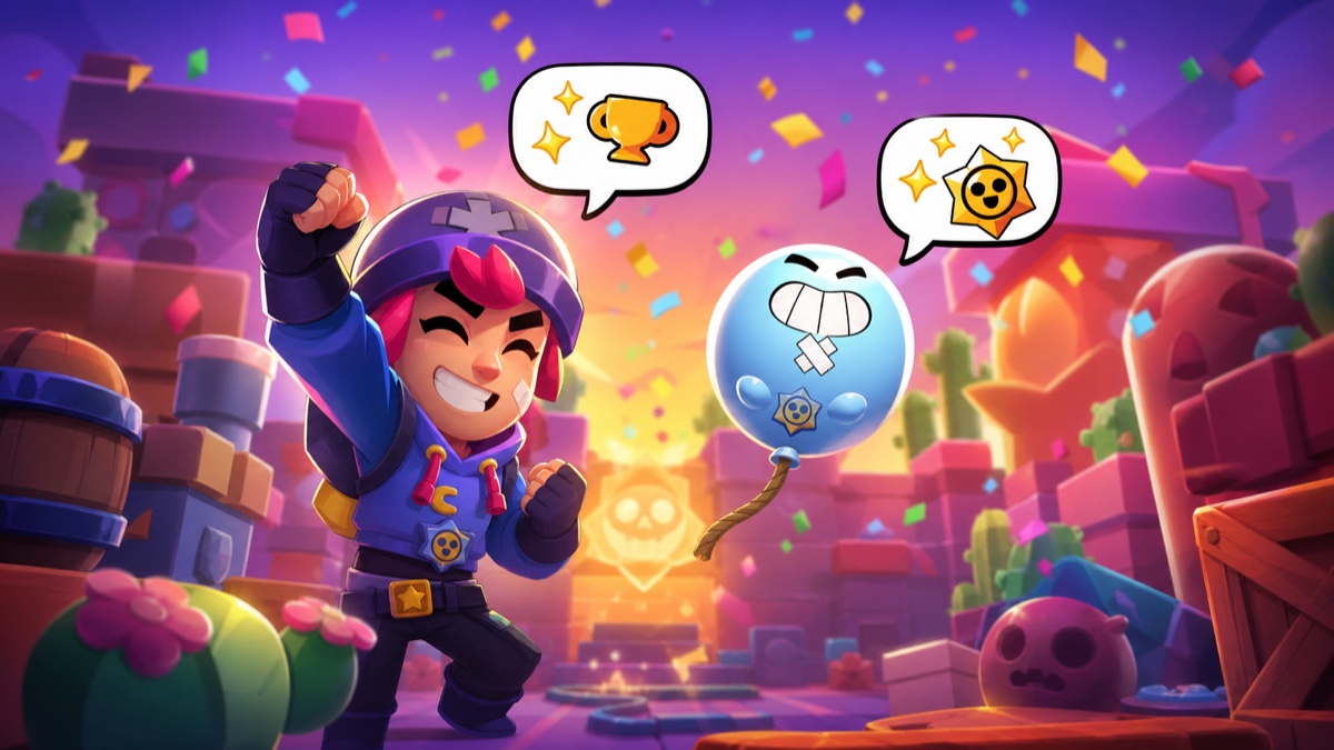 Loony reacts to a Brawl Stars win