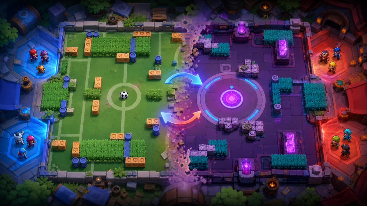 Ranked maps rotate between two game modes